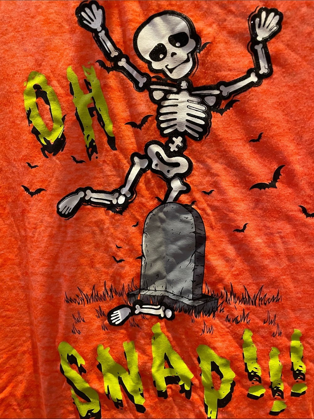 ALL ACCESS Rocker Girl Orange Tie-Dye Tee - Picture 5 of 6